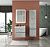 Шкаф подвесной  Art&Max TECHNO 160 см Бетон лофт натуральный,правый